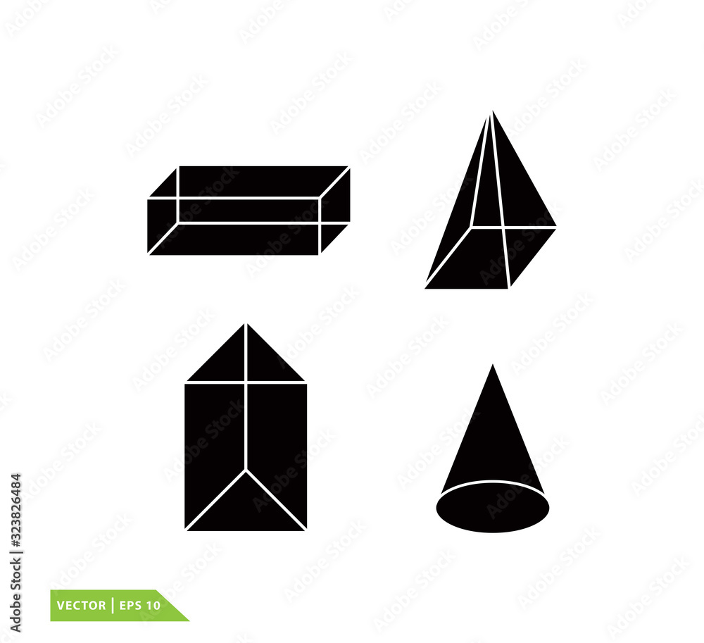 Geometry icon vector design template Geometry icon vector design template