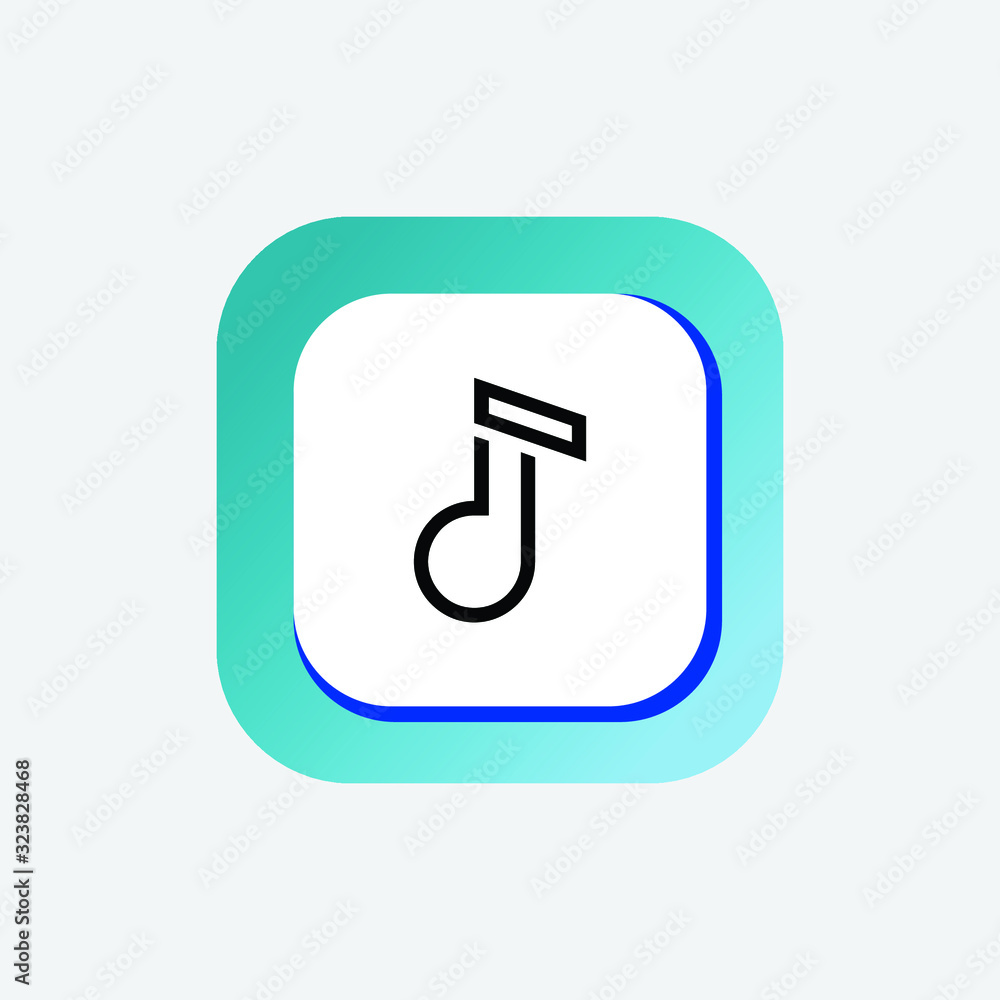Icon Music Vector Line Art, Music Logo, Music Vector, Music Icon Icon Music Vector Line Art, Music Logo, Music Vector, Music Icon
