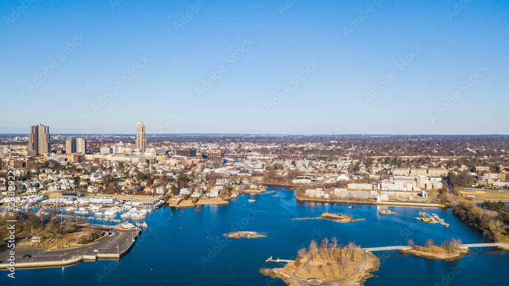 Aerial Views of Mamaroneck, New Rochelle, and Larchmont