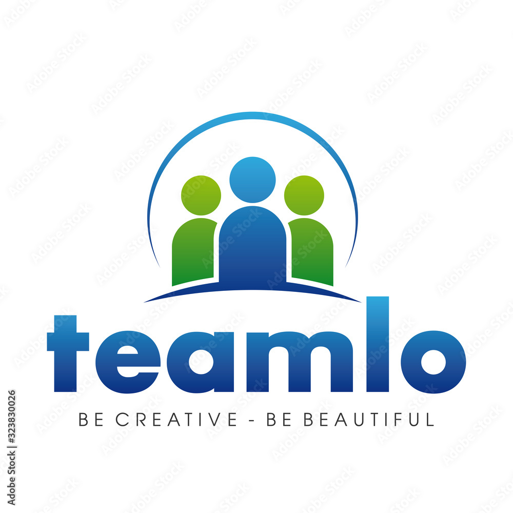 Social Logo, Group, Teamwork Logo Vector Social Logo, Group, Teamwork Logo Vector