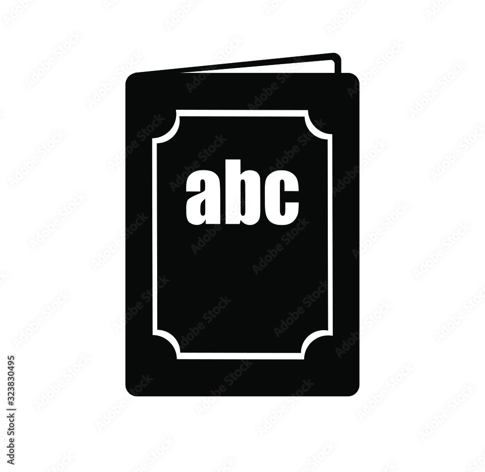 book icon on white background book icon on white background