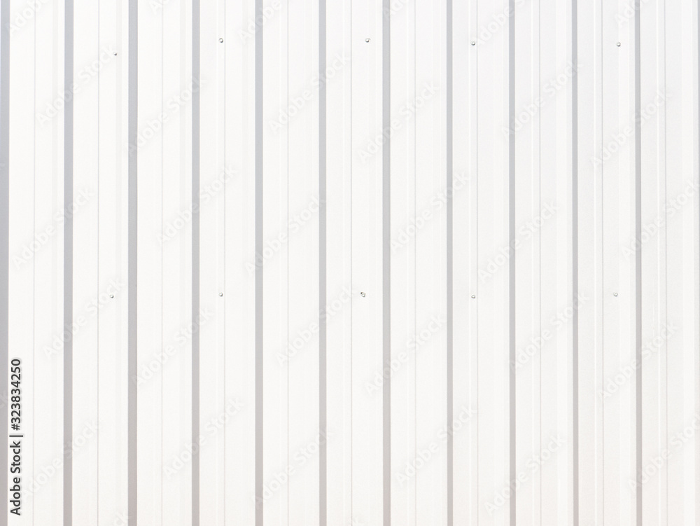 Gray metal sheet for building walls. Gray metal sheet for building walls.