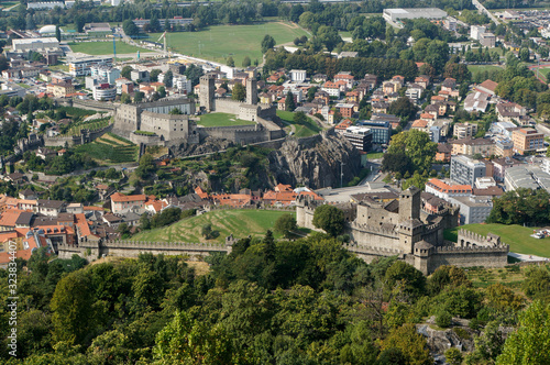 Castelgrande & Montebello Castles in Bellinzona