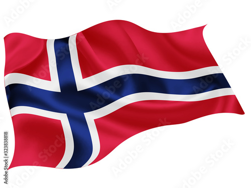 ノルウェー　 国旗　世界　アイコン