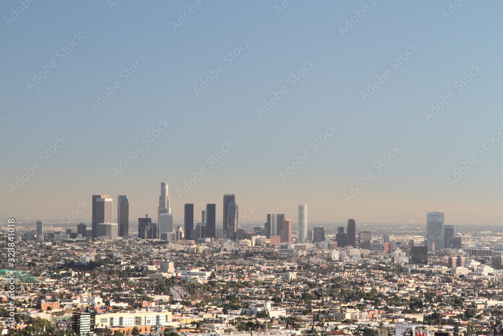 Landscape of Downtown Los Angeles