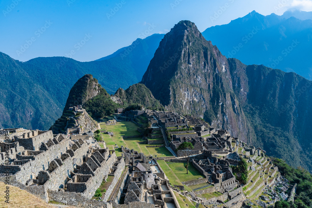 Amazing view of Machu Picchu Peru South America