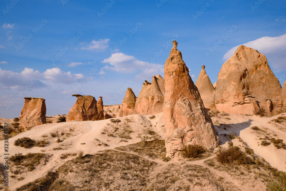 Devrent Valley / Imaginary Valley, a valley full of unique rock formations in Cappadocia, Turkey