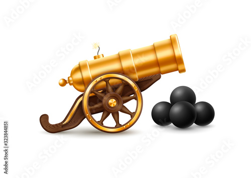Big Golden Cannon