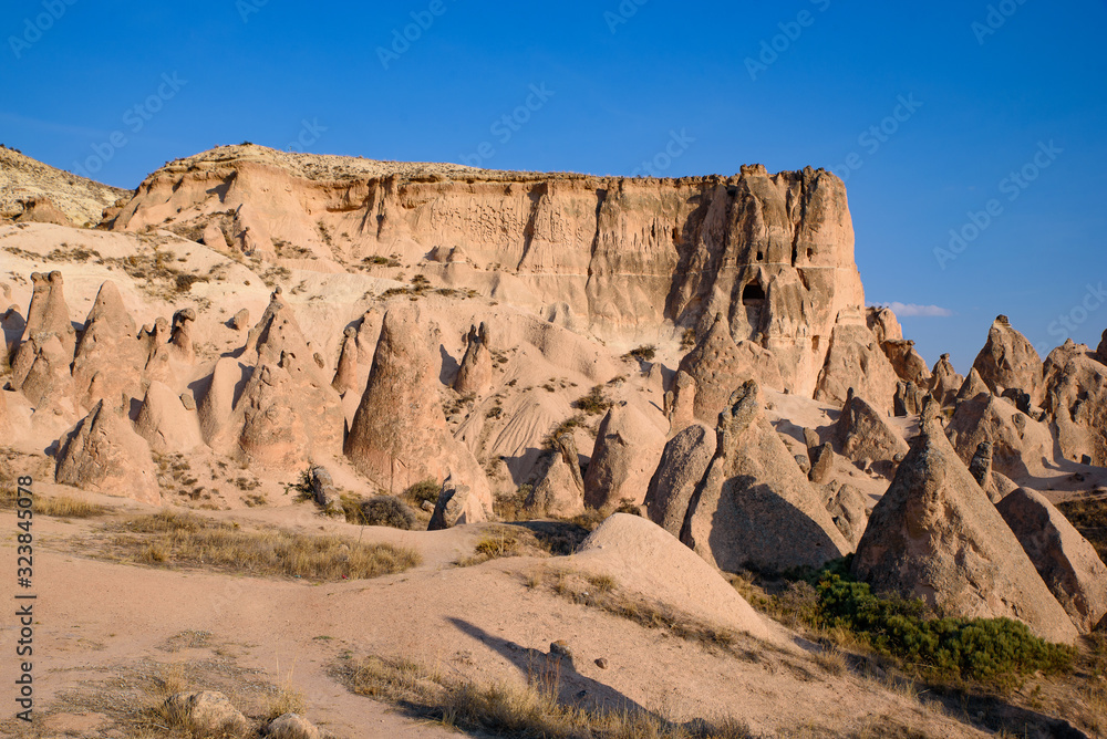 Fototapeta premium Devrent Valley / Imaginary Valley, a valley full of unique rock formations in Cappadocia, Turkey