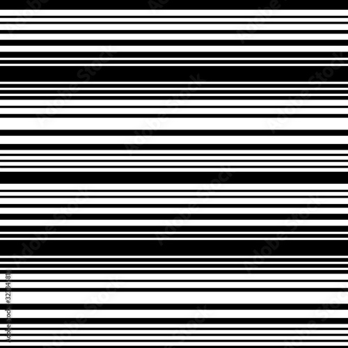 Pattern with black and white horizontal lines