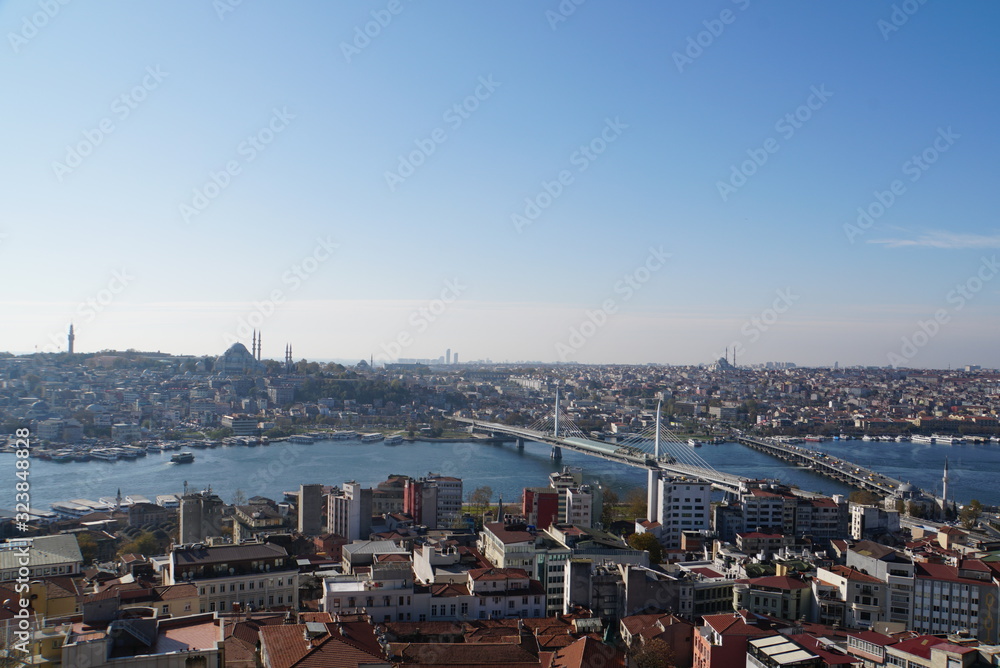 Aerial View from Galata Tower