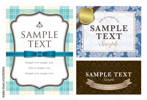 クールなカード父の日、ホワイトデーなどに