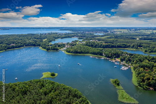 Fototapeta Naklejka Na Ścianę i Meble -  Mazury-kraina tysiąca jezior w północno-wschodniej Polsce