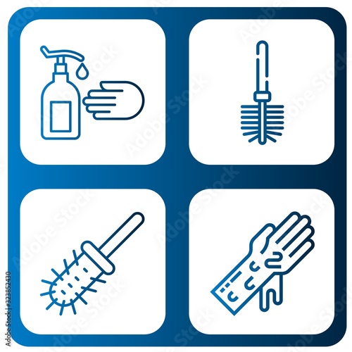scrub icon set