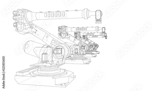 A industral robots manipulators