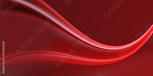Abstract background for design. Fractal red wave