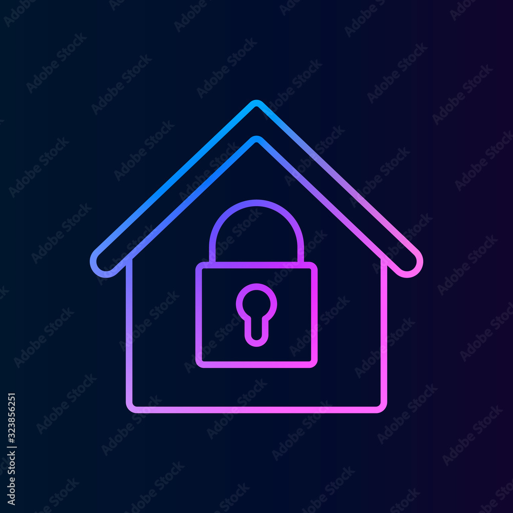 House, key, clock nolan icon. Simple thin line, outline vector of real estateicons for ui and ux, website or mobile application House, key, clock nolan icon. Simple thin line, outline vector of real estateicons for ui and ux, website or mobile application