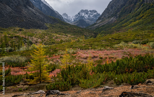 Mountain range Kodar in Eastern Siberia, Transbaikalia photo