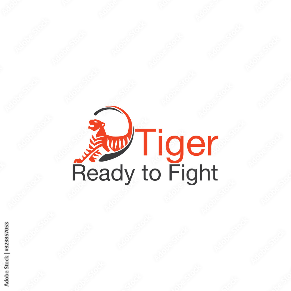Tiger Logo vector template eps for your company and industry purpose ready to use