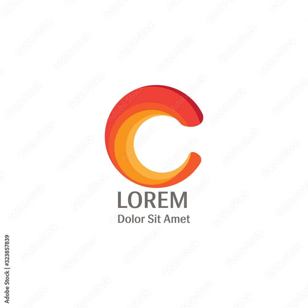 C Letter Logo vector template eps for your company and industry purpose ready to use C Letter Logo vector template eps for your company and industry purpose ready to use
