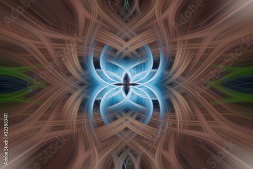 A background with all four sides exactly the same