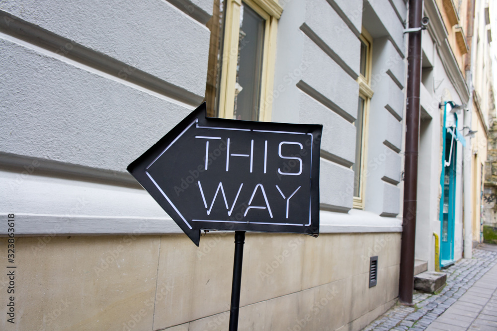 Pointer to the way here. Background for the direction of movement. Pointer to the way here. Background for the direction of movement.