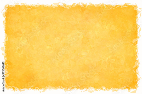 Blank old textured paper on white background