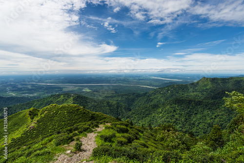 Fototapeta Naklejka Na Ścianę i Meble -  Landscape view of Assam mountains - Nagaland