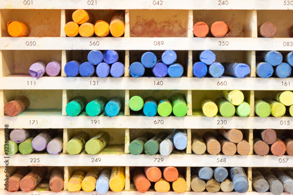 pastels for drawing in a shop pastels for drawing in a shop
