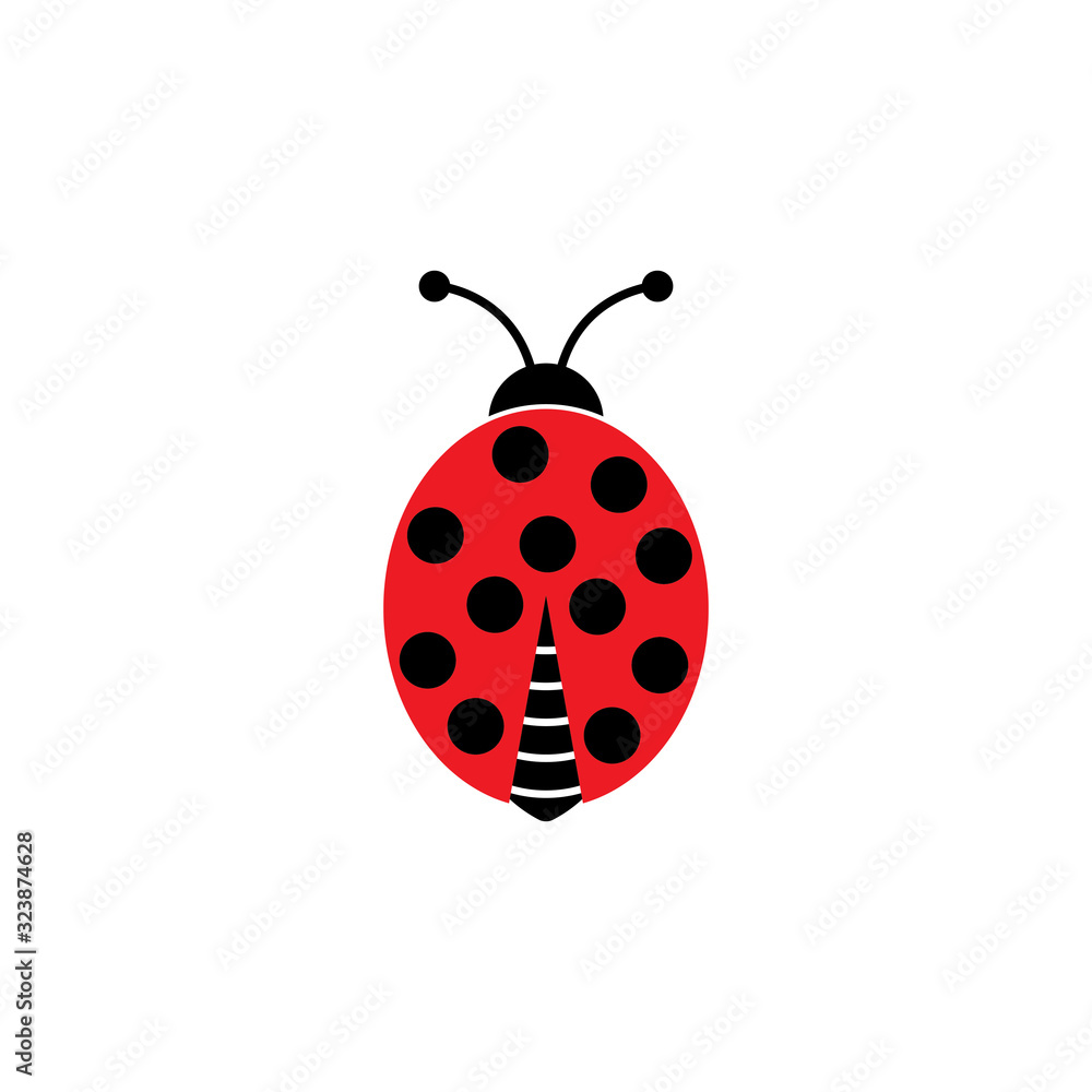 Beauty bug vector illustration icon design Beauty bug vector illustration icon design