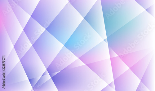 Violet purple cyan crystal background. Abstract gradient modern color trandy background.