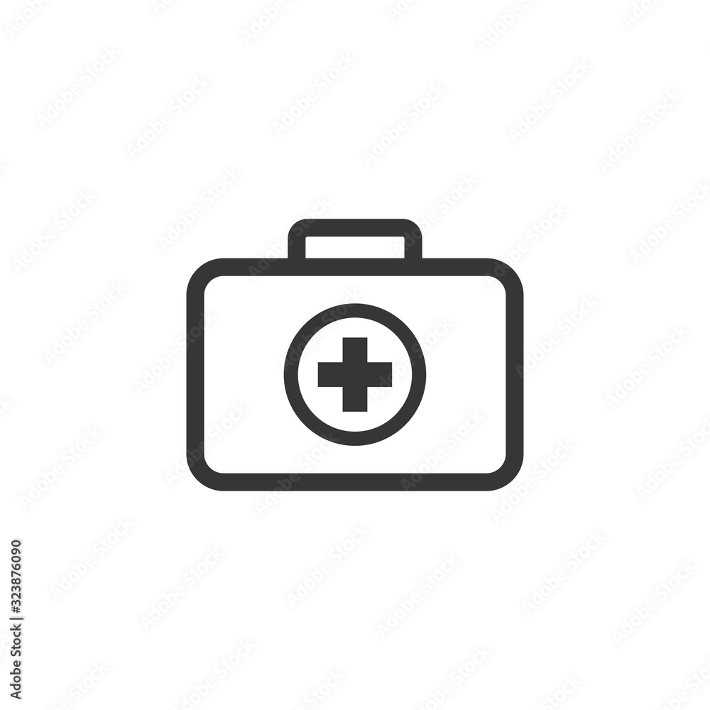 First Aid Kit Icon Vector Illustration First Aid Kit Icon Vector Illustration