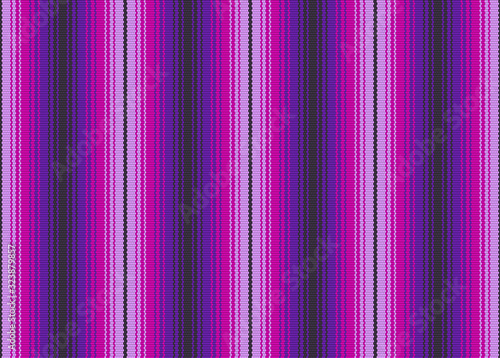 Blanket stripes vector pattern. Background for Cinco de Mayo party decor