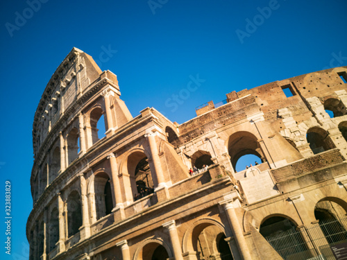 Image of the Colosseum, rome's beautiful landscape
