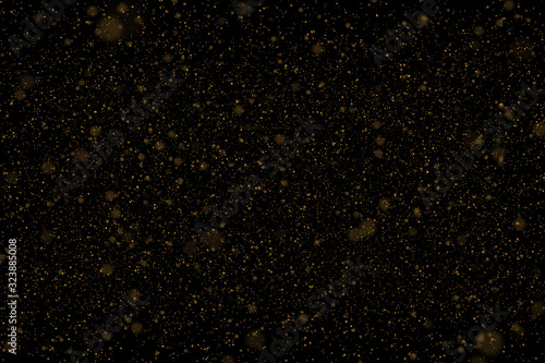 Gold abstract bokeh background, Color Festive background