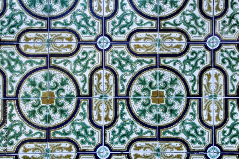 Colorful and vintage tiles of Portugal