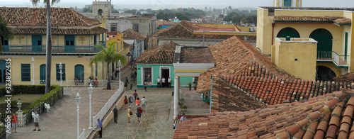 Photography View of the town, Trinidad,  Cuba