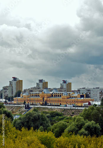 panorama of the city of Nizhny Novgorod