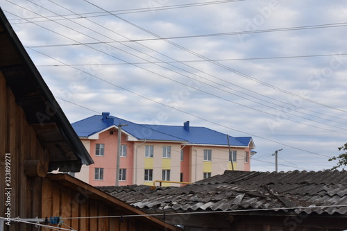 houses on the beach