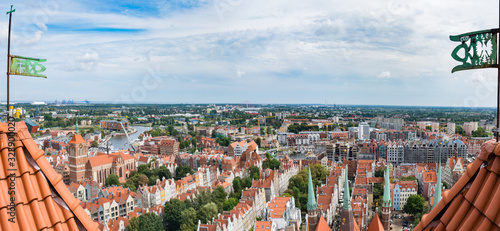 the palaces of gdansk poland photo