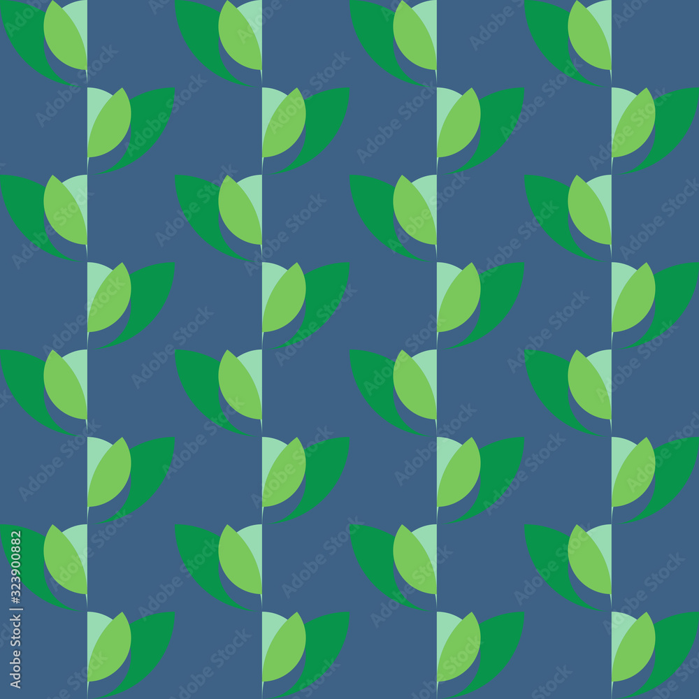 Abstract vector seamless pattern. Natural-inspired design. Abstract vector seamless pattern. Natural-inspired design.