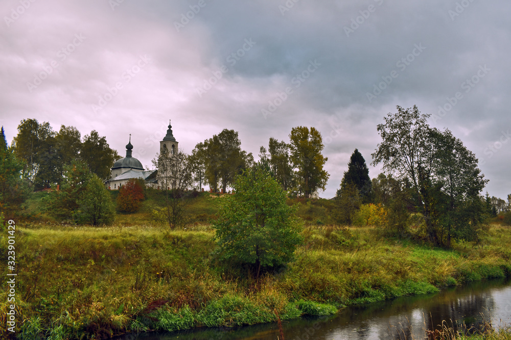 old church in the forest