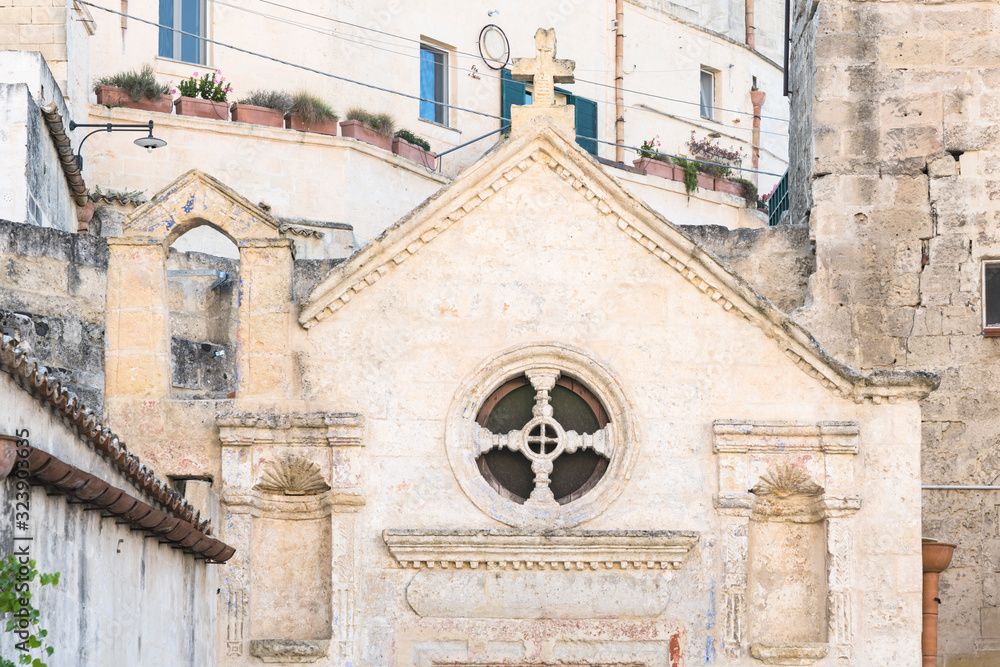 Sant' Antonio Abate Church in  Matera. Italy