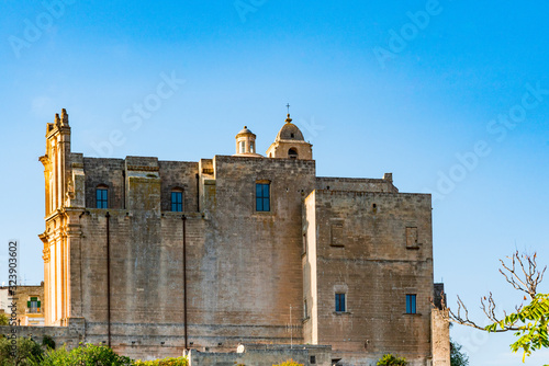 Sant' Agostino Church in Unesco town Matera, Italy photo