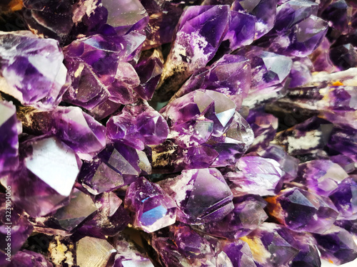 Canvastavla violet amethyst texture