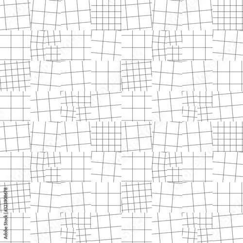 Modern light plaid seamless...