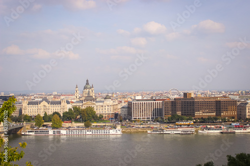 Beautiful views of the Danube in Budapest