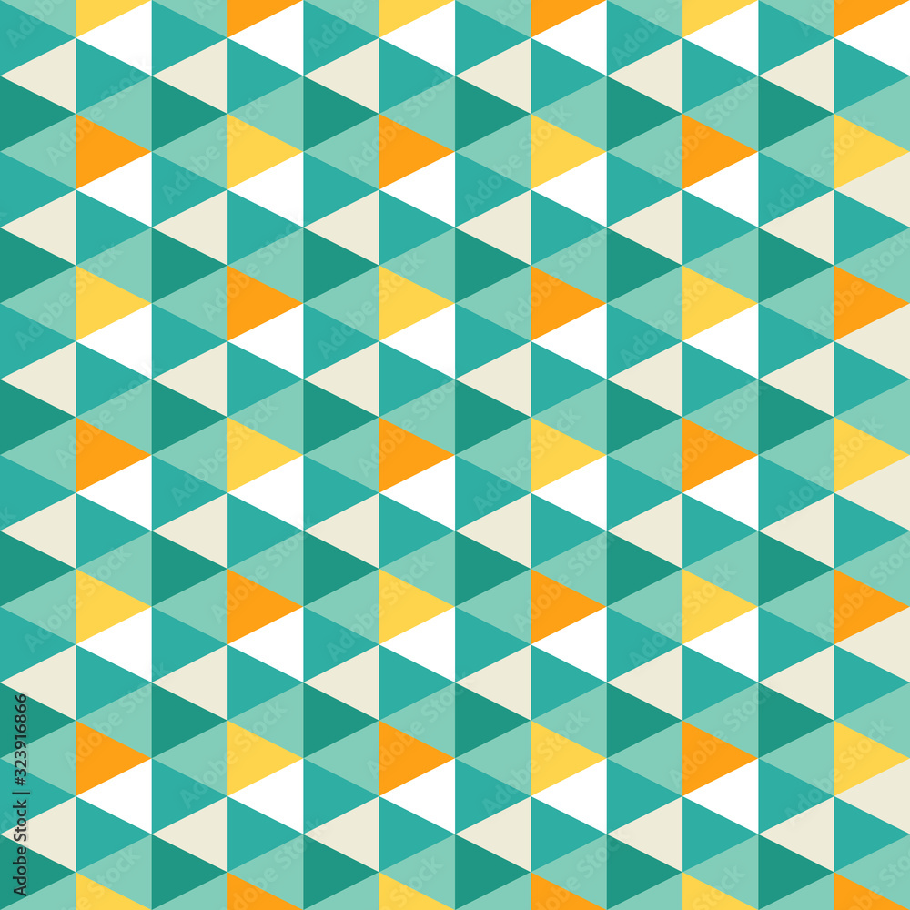 custom made wallpaper toronto digitalabstract colorful green tone geometric graphic pattern design background vector illustration for st patrick day