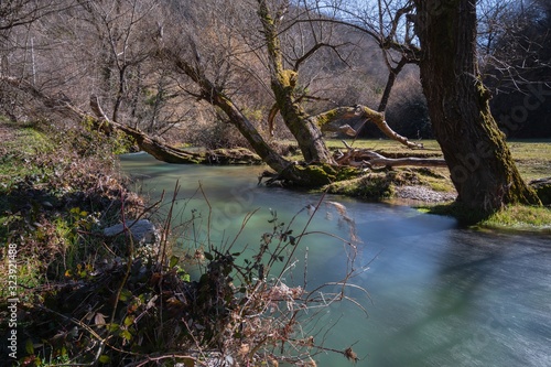 Fiume Aniene presso Trevi nel Lazio - Frosinone - Lazio - Italia