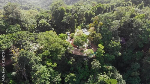 Trinidad known for its Carnival and wild parties also has an event venue biult in the cliffside in the northern rainforest of Maracas Village photo